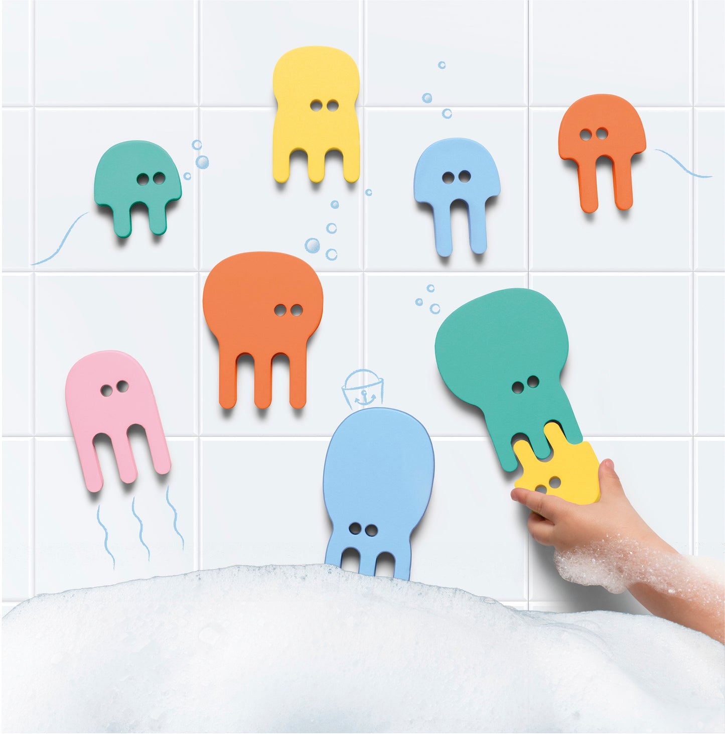 Juguete de Baño Bath Puzzle Jellyfish