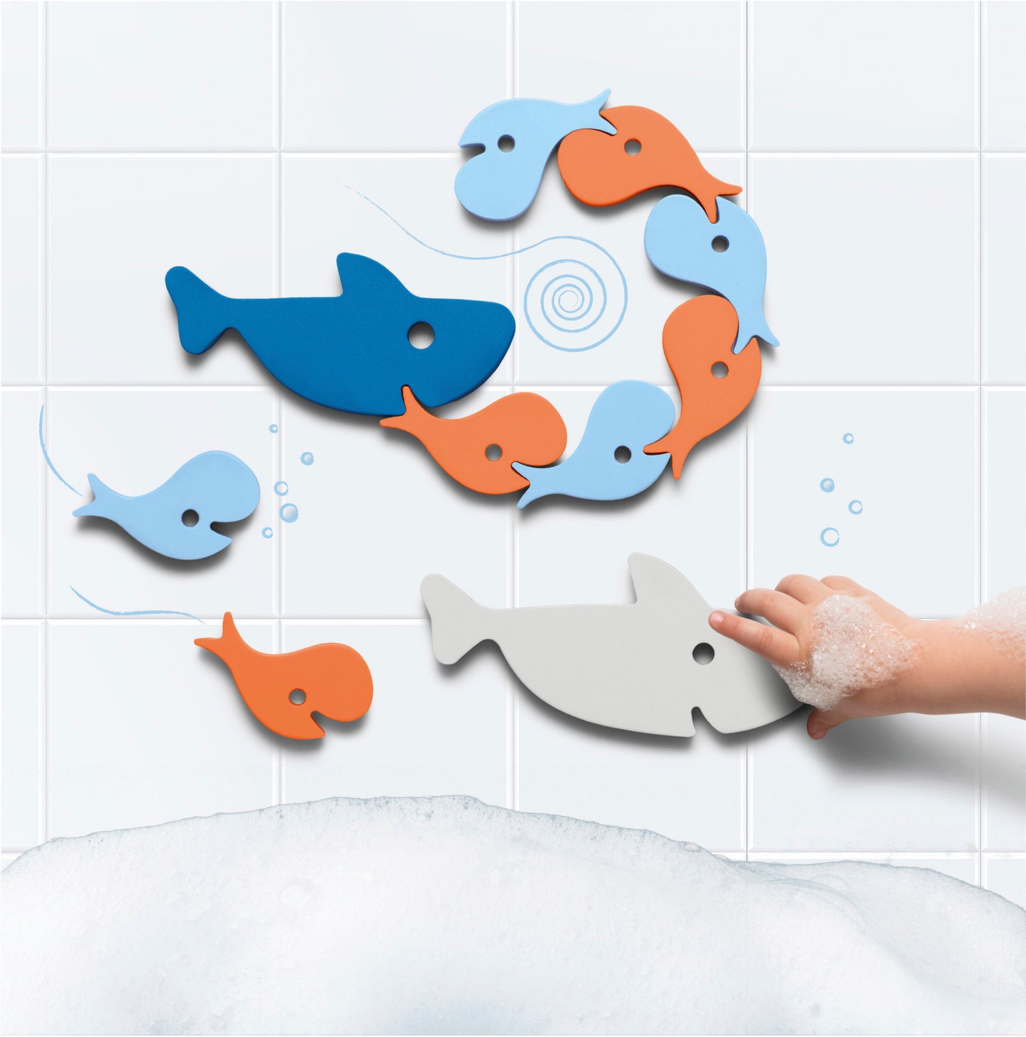 Juguete De Baño Bath Puzzle Shark