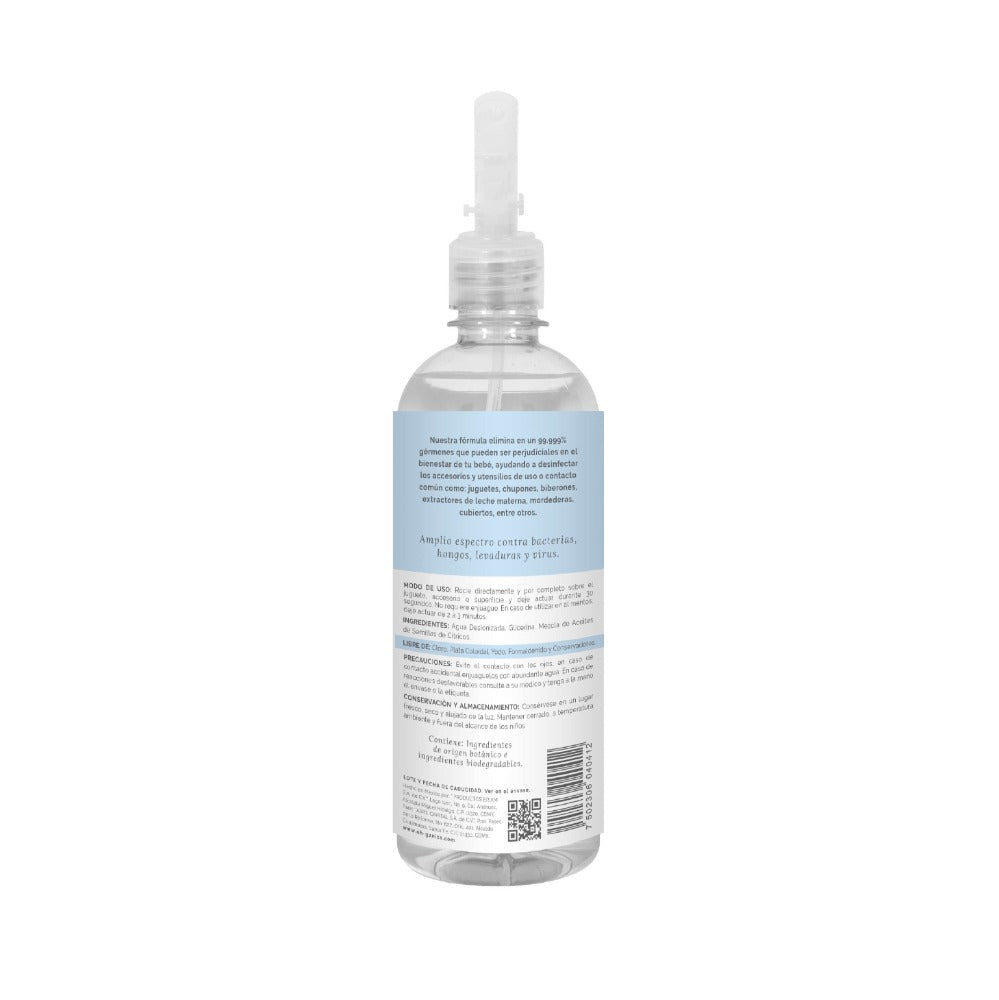 Desinfectante De Juguetes, Chupones Y Utensilios De Bebe 500 ML