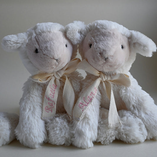 Lazo Personalizado Con Nombre Para Peluche