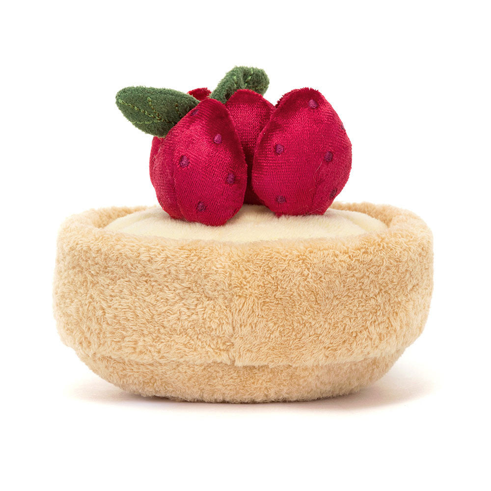 Peluche Jellycat Amuseables Fleurette Tarte Aux Fraises