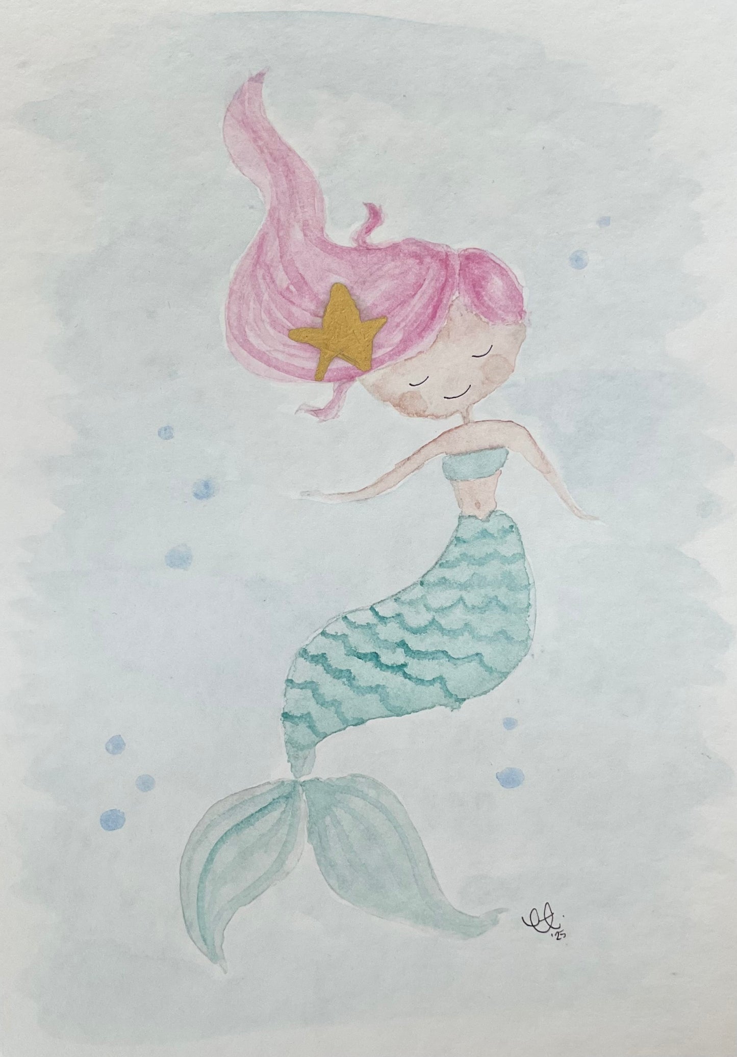 Ilustración Sirena