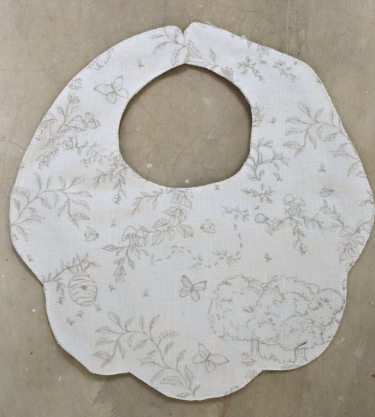 Babero De Lino Para Bebé - Bugwood