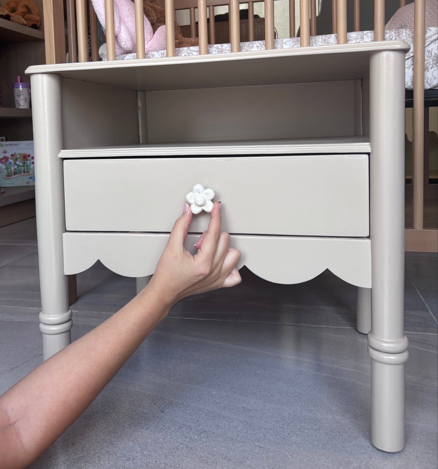 Tirador para Mueble Flor