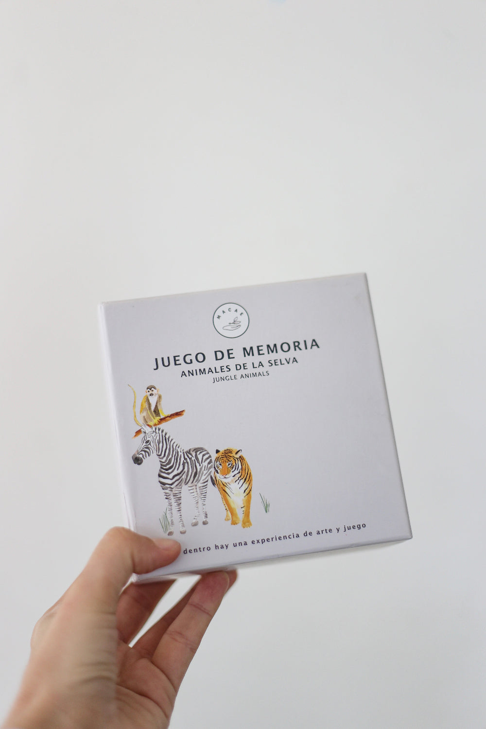 Juego De Memoria Animales De La Selva