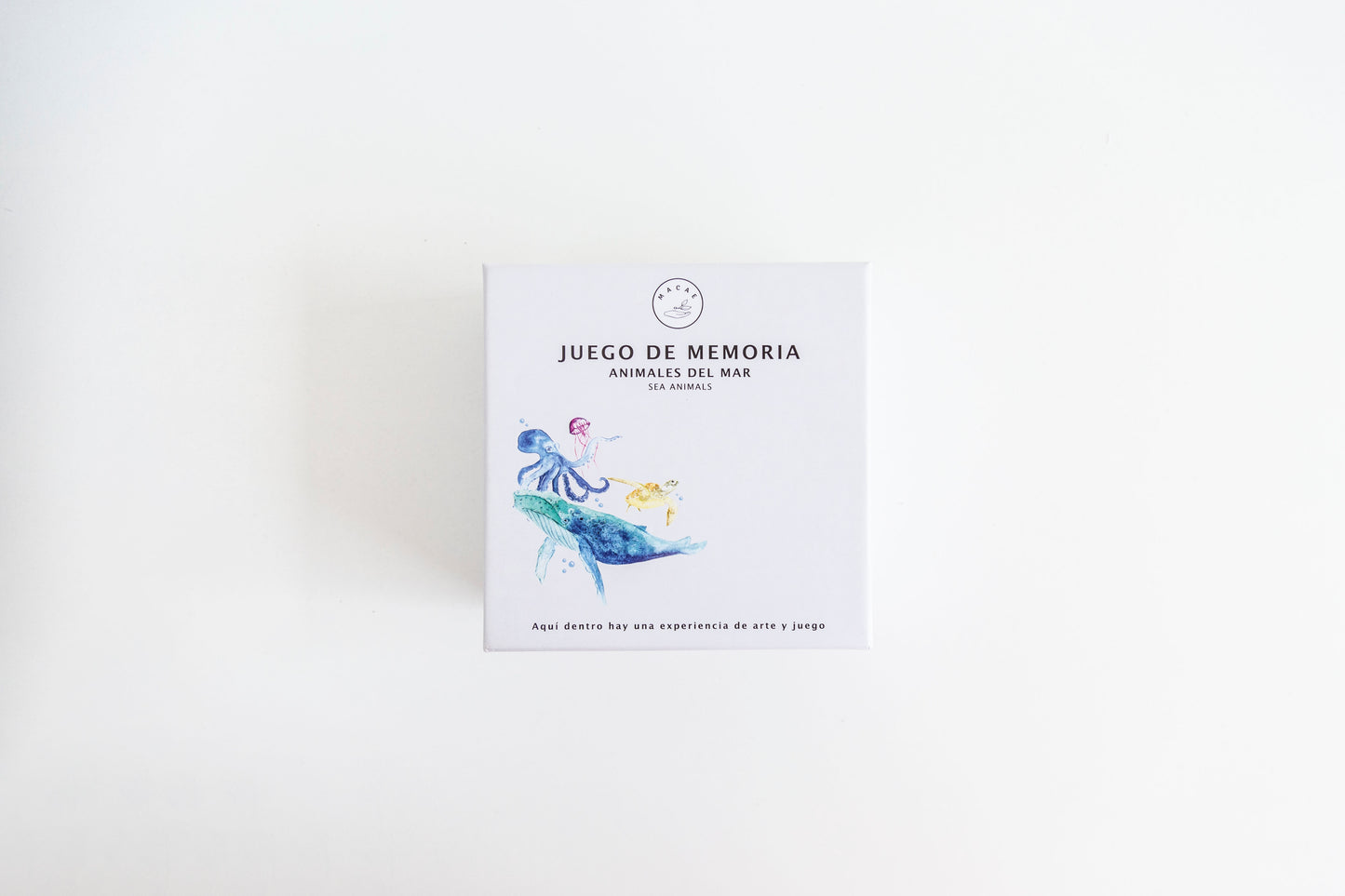 Juego De Memoria Animales Del Mar