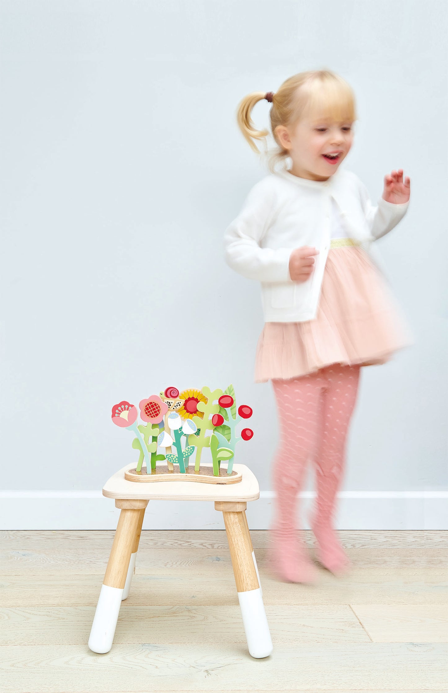 Juguete de Madera Tenderleaf Jardín De Flores