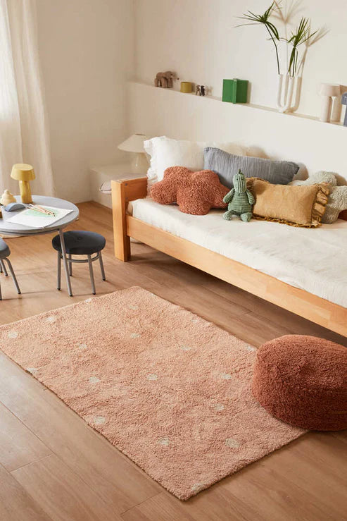 Alfombra Lavable Lorena Canals Mini Dot Rose