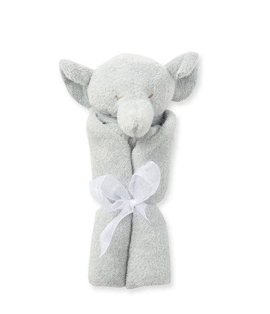 Blankie Angel Dear Grey Elephant