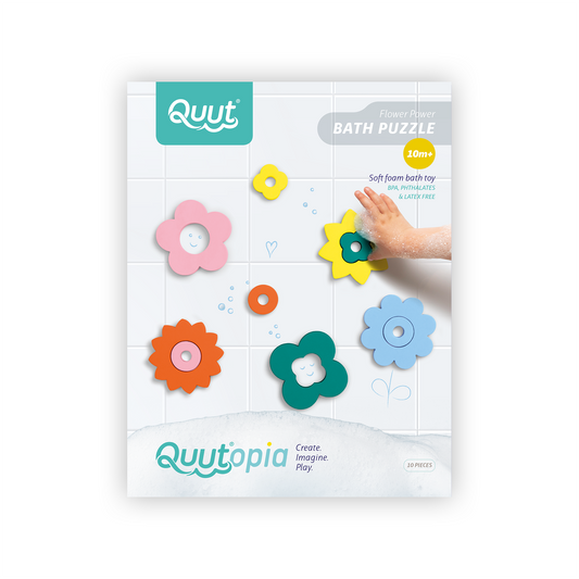 Juguete De Baño Bath Puzzle Flower Power