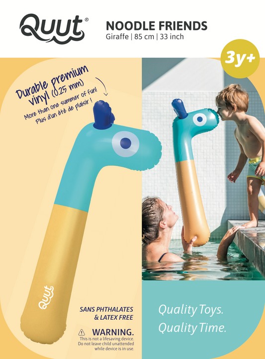 Inflable Para Piscina Noodle Friends Giraffe