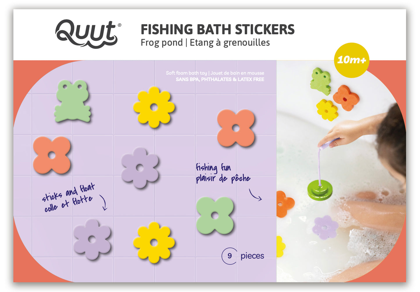 Juguete De Baño Fishing Game Frog Pong