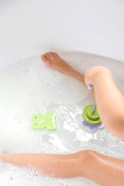 Juguete De Baño Fishing Game Frog Pong