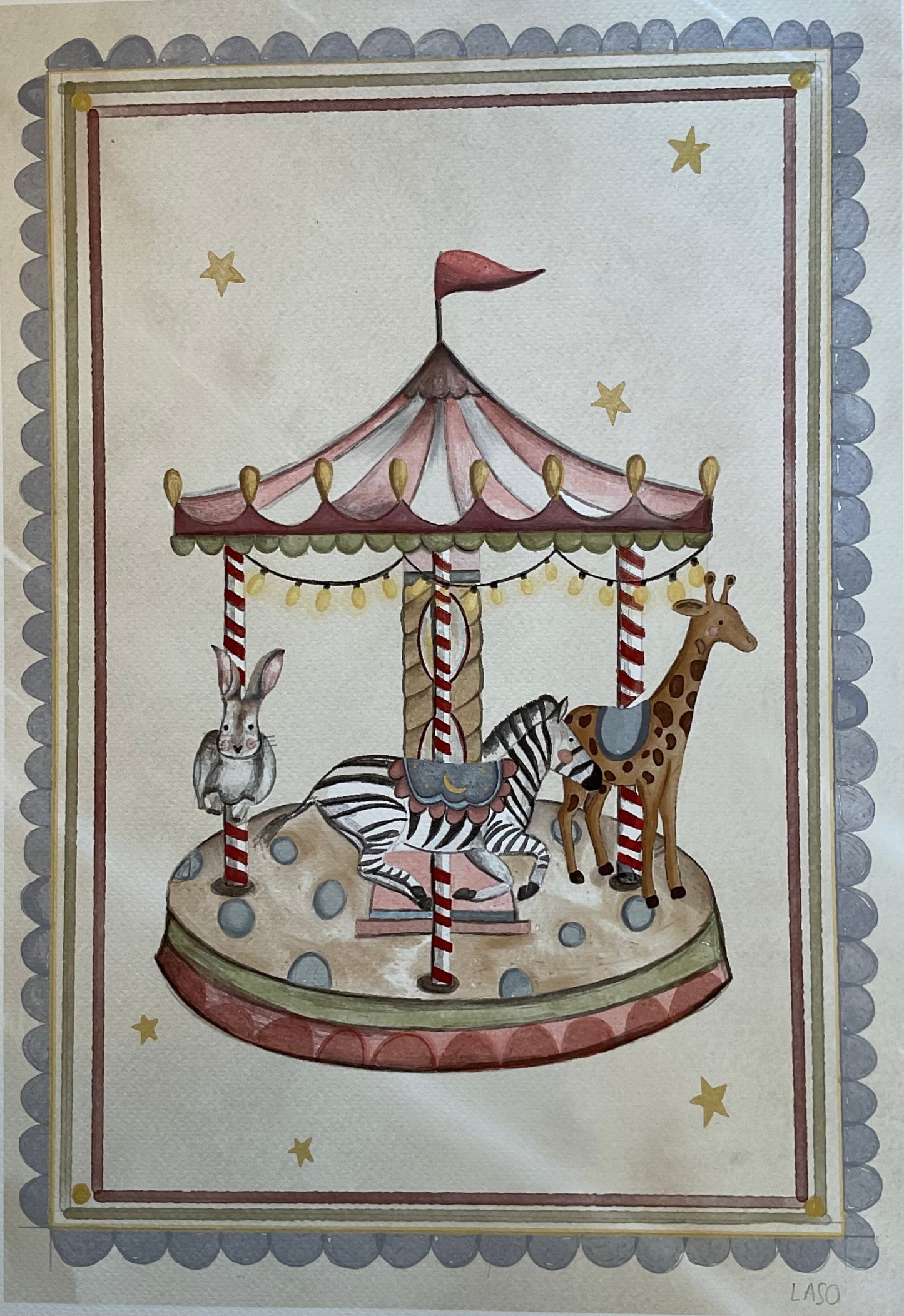 Ilustración Carrusel