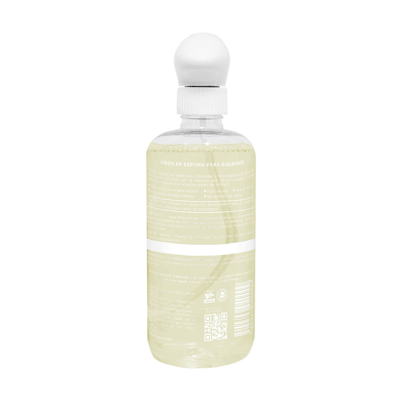Jabón En Espuma Para Biberones 500 ML – Spray