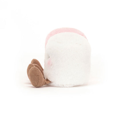Peluche Jellycat Amuseables Pink and White Marshmallows