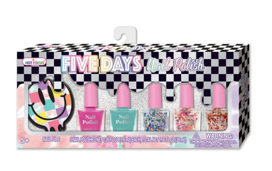 Five Days Nail Polish Cool Vibes
