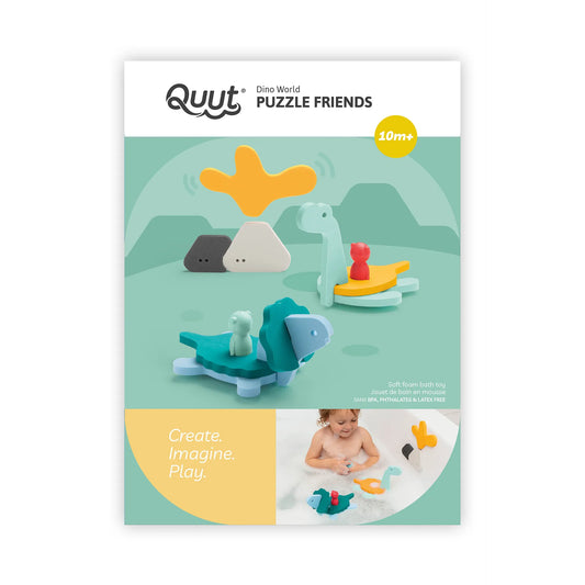 Rompecabezas De Baño Dino World Puzzle Friends
