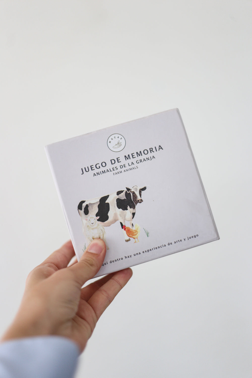 Juego De Memoria Animales De La Granja