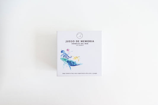 Juego De Memoria Animales Del Mar