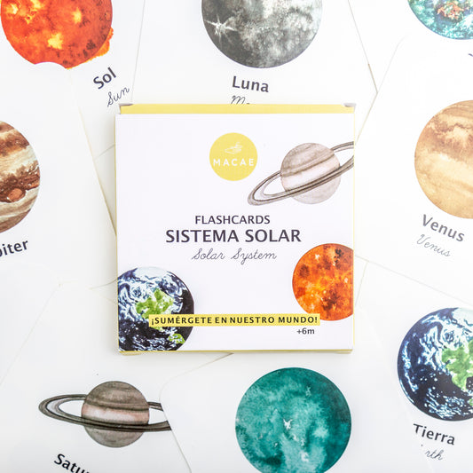 Flashcards Sistema Solar Impermeables