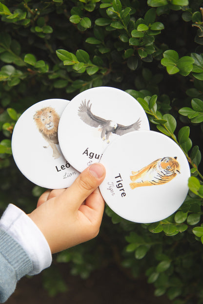 Juego De Memoria Animales De La Selva