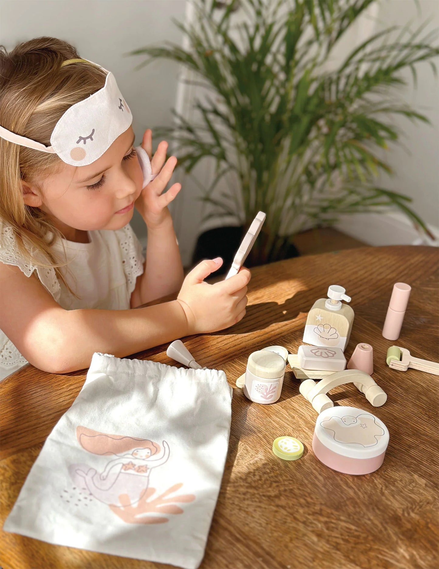 Juguete de Madera Tenderleaf Set Spa y Belleza