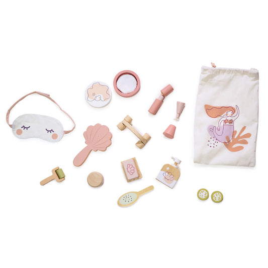 Juguete de Madera Tenderleaf Set Spa y Belleza