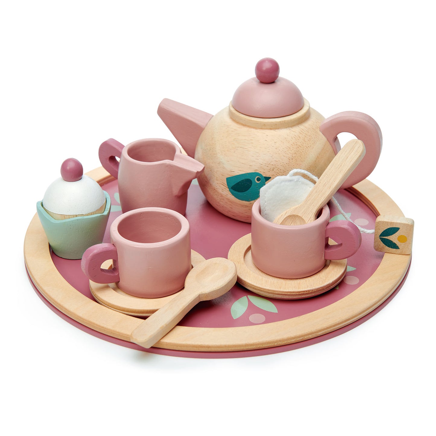Juguete de Madera Tenderleaf Juego De Té Dulce Ave