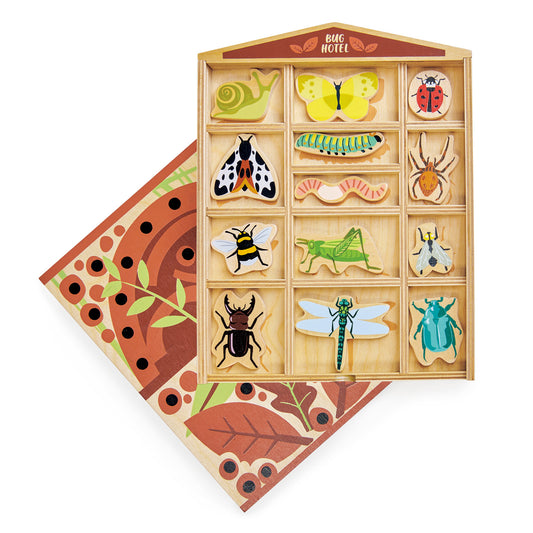Juguete de Madera Tenderleaf Organizador De Insectos