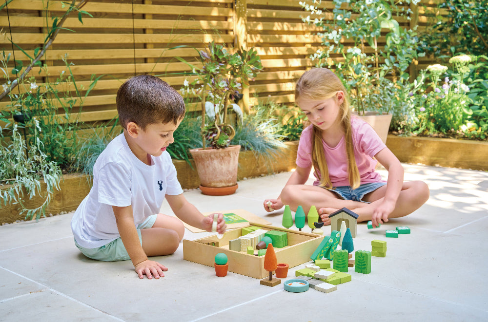 Juguete de Madera Tenderleaf Diseñador Creativo De Jardines