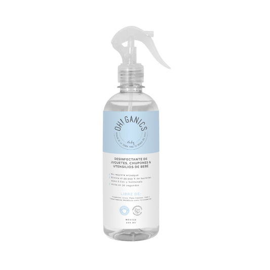 Desinfectante De Juguetes, Chupones Y Utensilios De Bebe 500 ML