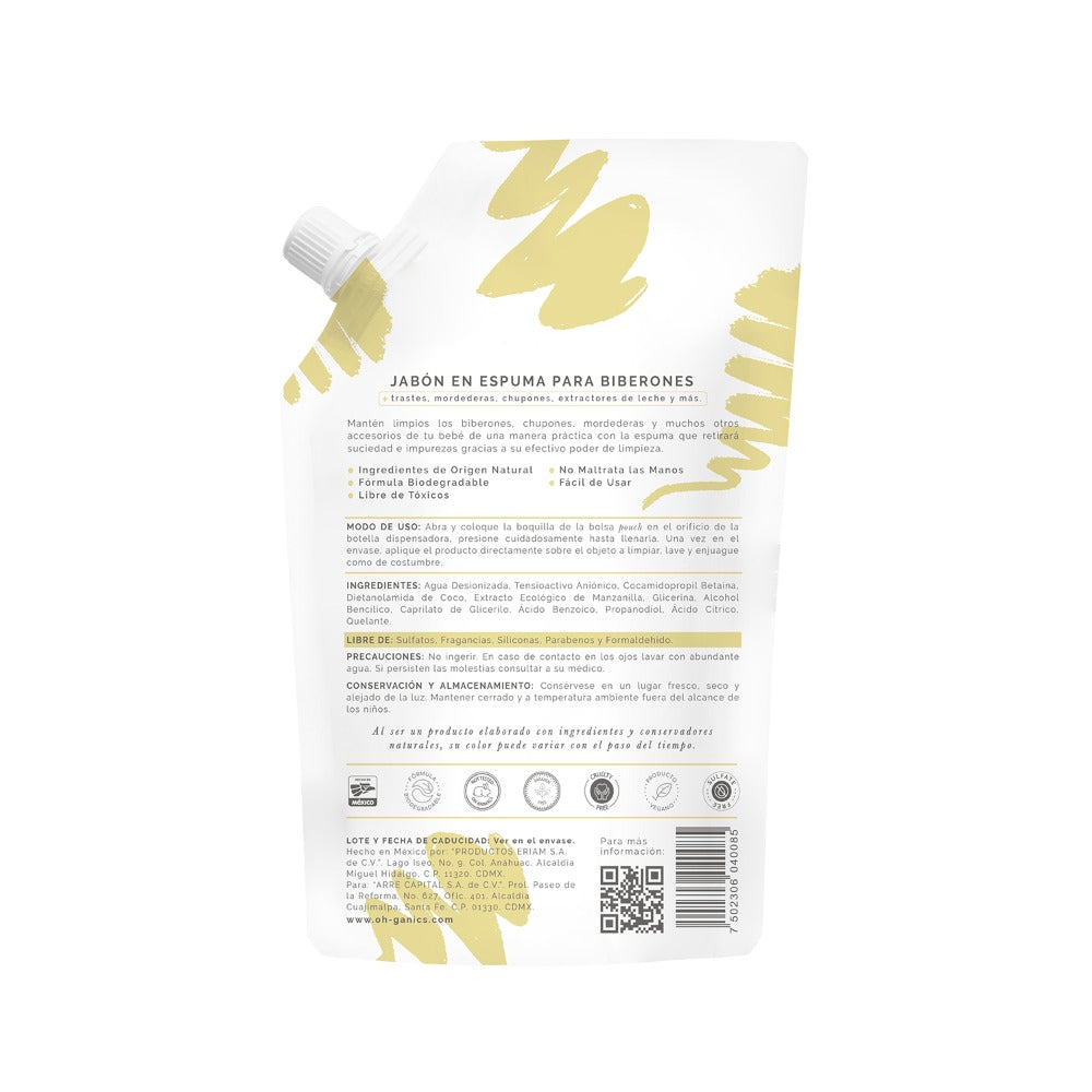 Refill Jabon De Biberones 500 ML