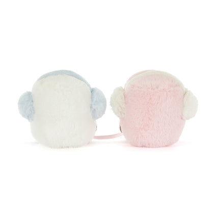 Peluche Jellycat Amuseables Toastie Pink and White Marshmallows