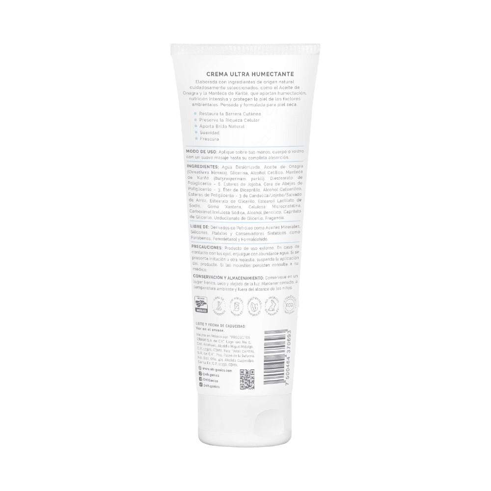 Crema Ultra Humectante Con Aroma 250 GR