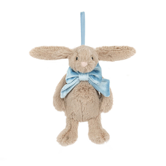 Peluche Jellycat Bashful Beige Bunny Decoration