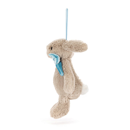 Peluche Jellycat Bashful Beige Bunny Decoration