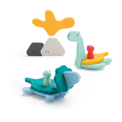 Rompecabezas De Baño Dino World Puzzle Friends