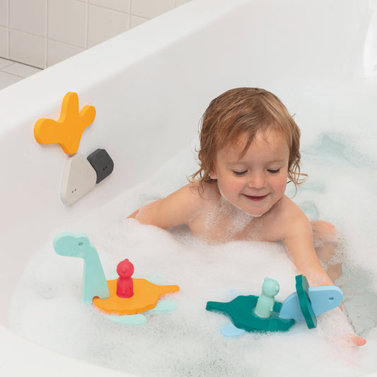 Rompecabezas De Baño Dino World Puzzle Friends