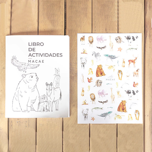 Libro De Actividades Animales